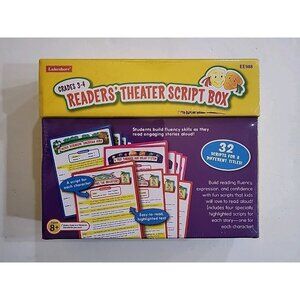 LakeShore Readers' Theater Script Box Grades 3-4 EE988 Homeschool Ages 8+ NIB
